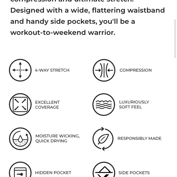 BNWT MPG sport leggings size XS deep purple - Picture 3 of 3